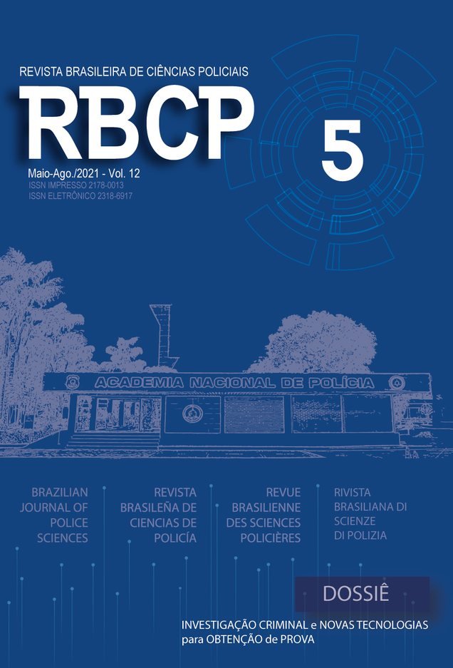 Capa da RBCP v. 12, n. 5 (2021): Investigação criminal e novas tecnologias para obtenção de prova