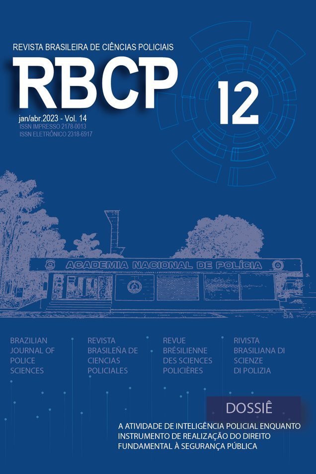 Capa da RBCP v. 14, n. 12 (2023): A Atividade de Inteligência Policial enquanto Instrumento de Realização do Direito Fundamental à Segurança Pública